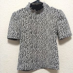 Zara. size M. Black and white